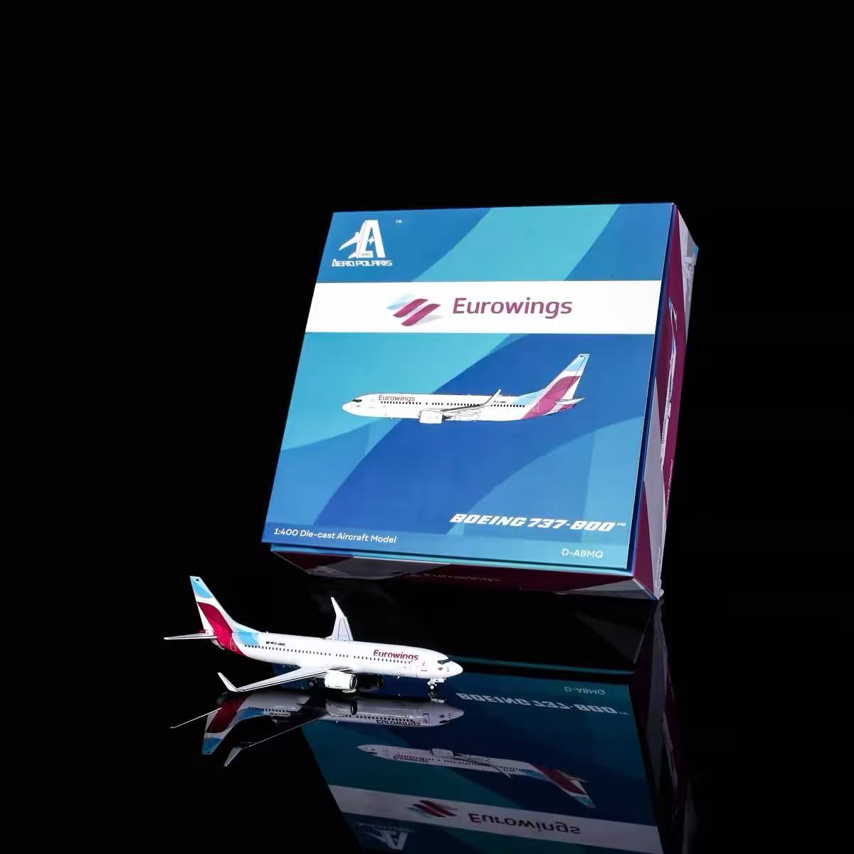 Aero Polaris 1/400 Eurowings B737-800 D-ABMQ Scale Model
